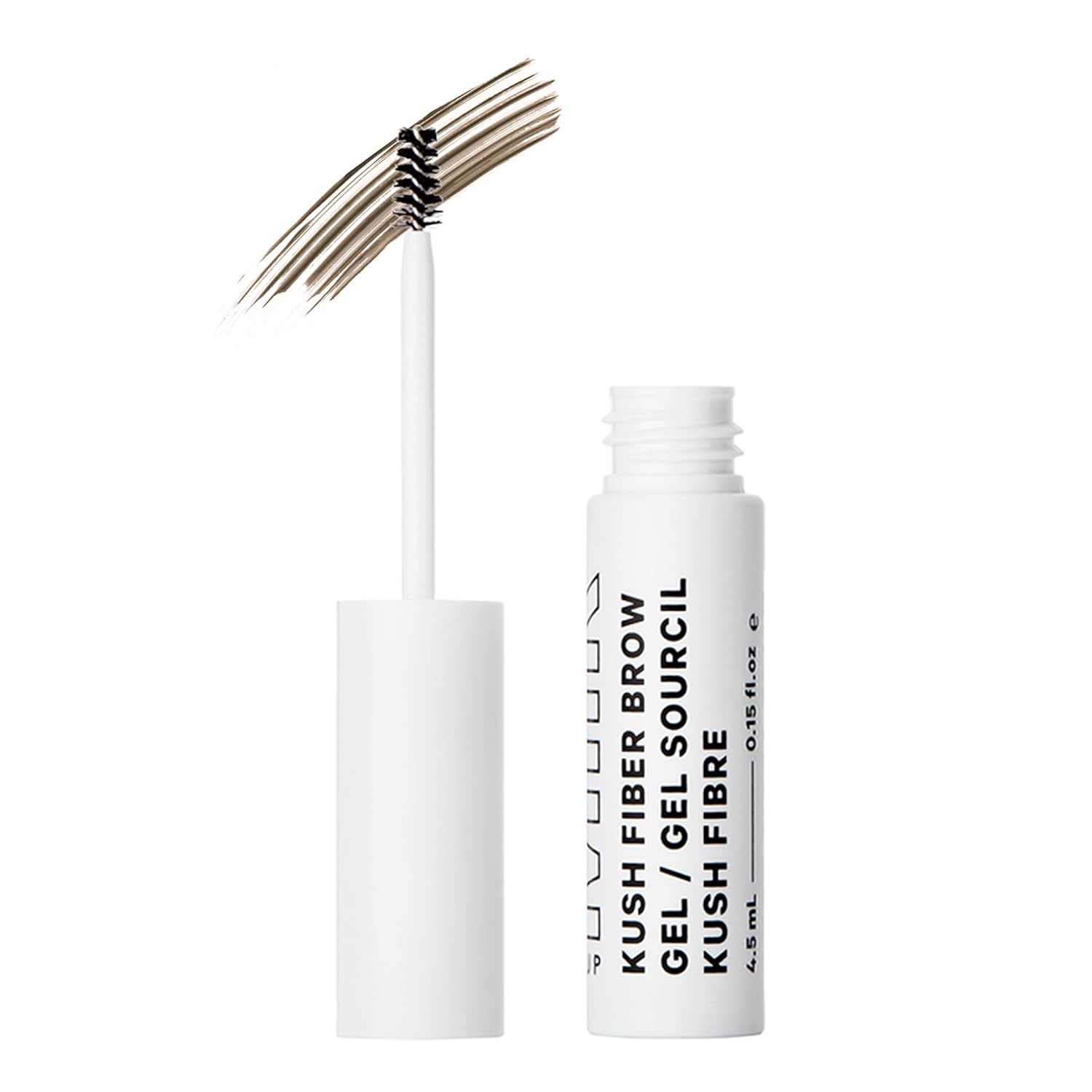 Milk Makeup KUSH Fiber Brow Gel | Gel Tintado con Fibras para Cejas Más Llenas y Naturales | Acondicionador, Vegano y Cruelty-Free